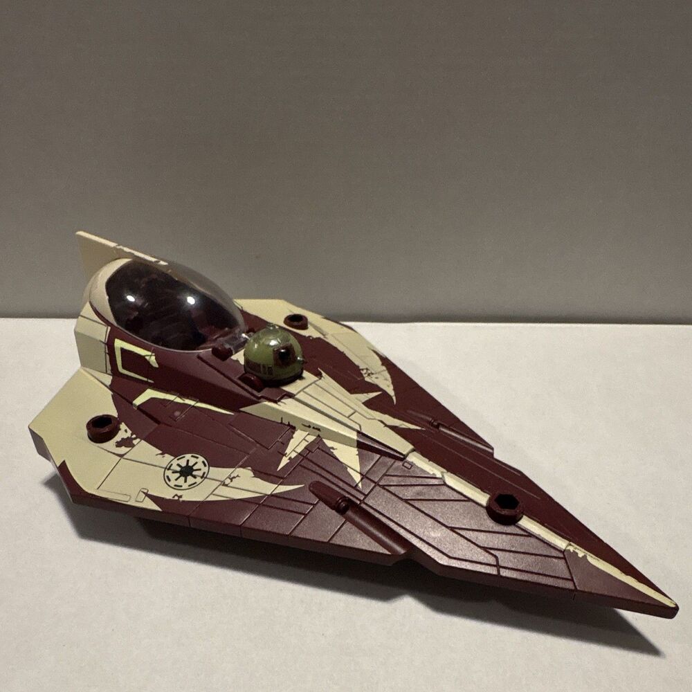 Star Wars Jedi Starfighter Anakin Delta-7 Hasbro 10” Vehicle